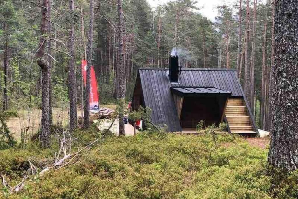 Hytte I Stryn Med Elbil Lader المظهر الخارجي الصورة