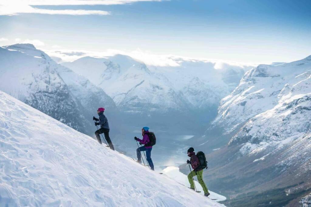 Hytte I Stryn Med Elbil Lader المظهر الخارجي الصورة